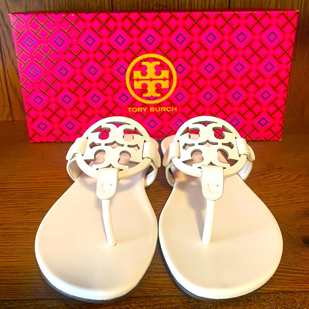BRAND NEW!!  TORY BURCH MILLER SOFT CALF LEATHER SANDAL